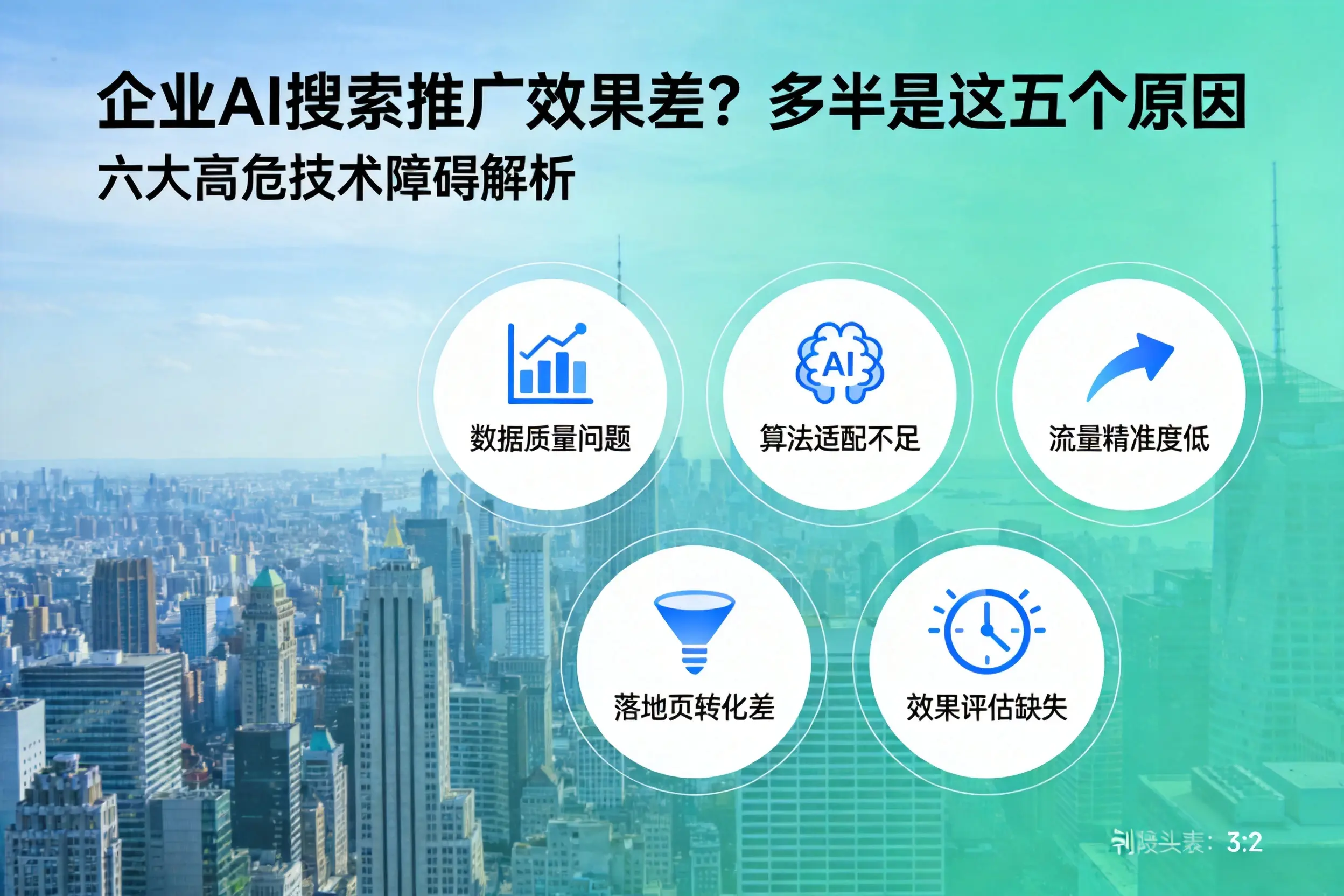 大渡口企业AI搜索推广效果差？多半是这五个原因